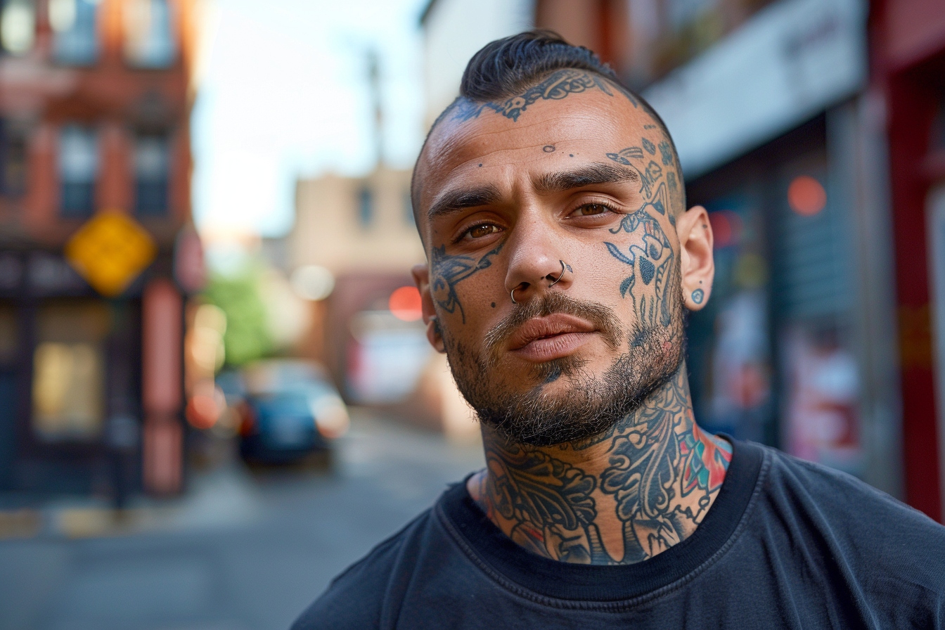 Le tatouage sur le cou : un choix de plus en plus populaire chez les hommes