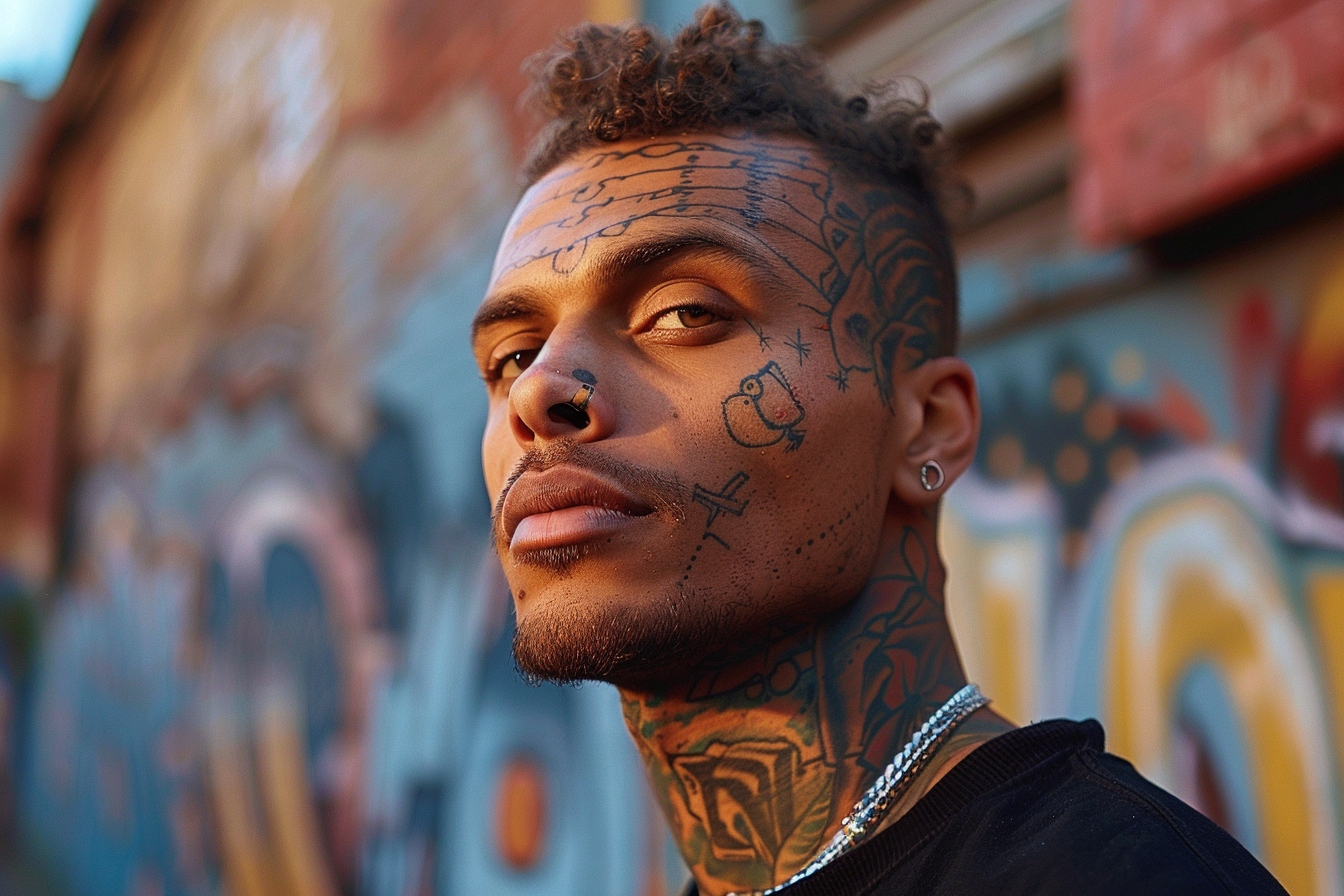 Le tatouage sur le cou : une tendance qui suscite la controverse